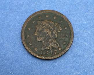 1847 Large Cent