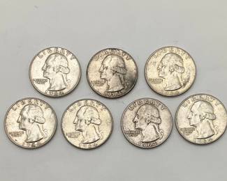 1964 Washington Quarters
