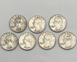 1964 Washington Quarters