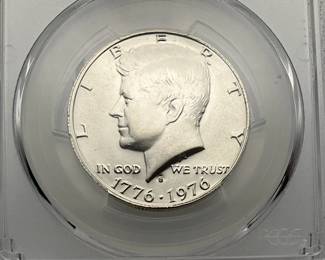 1976-S Silver Kennedy Half Dollar, PCGS MS67