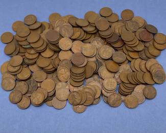 300 ea. 1920's Wheat Cents