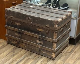 Antique Steamer Trunk