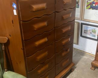 12 Drawer tall dresser