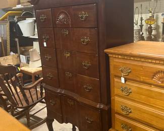 Chippendale Highboy Dresser