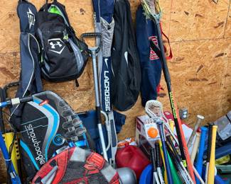 Equipment for baseball, lacrosse, sledding, etc.