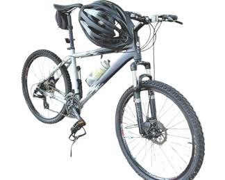 26 Inch Mountain Bike With Helmet