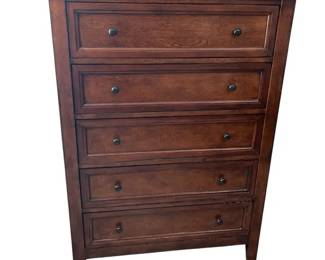 5 Drawer Atlin Designs Wood Chest
