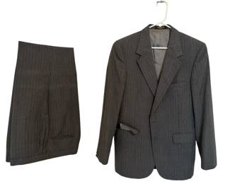 Mens Dark Gray EvanPicone Made Suit Jacket  Pants