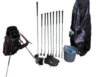  05 Complete RightHand Mens Golf Set  Titleist DCI Irons  Callaway Driver