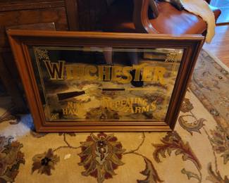 Vintage Winchester Mirror