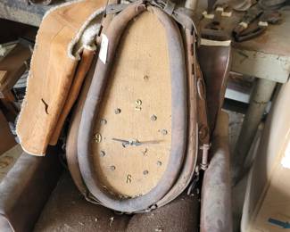 Vintage Horse Collar Clock