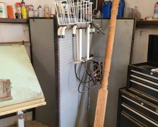 Peg Board Stand