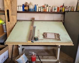 Vintage Drafting Table