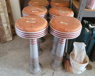 Vintage 1950's Bar Stools