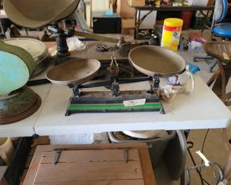 Vintage French Balance Scale