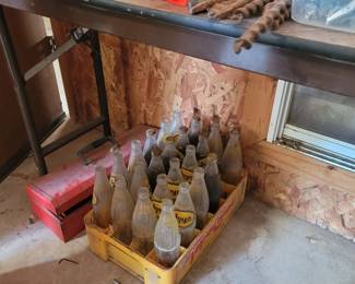 Vintage Joya Soda Bottles
