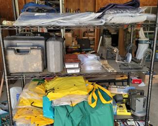 PPE Raincoats & Suits, Gloves