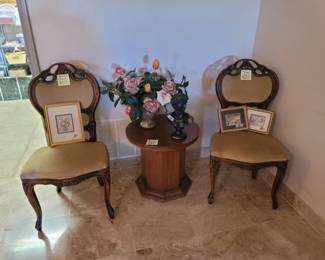 2 Mohair Chairs