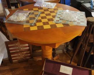 Bar Height Chest Table