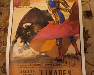 Vintage Bull Fighting Posters (several different ones)