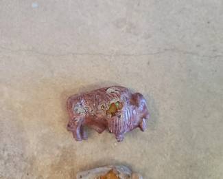 Animals Carved from Opal Mine Rocks in Mexico