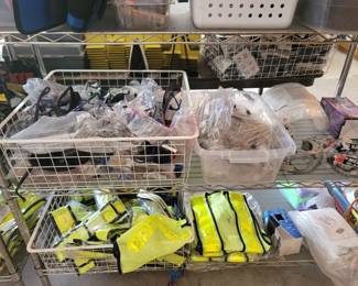 PPE Eye Protection, Safety Vests