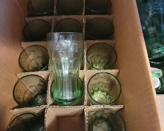 Coke Glasses no Handle
