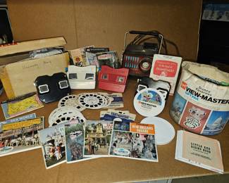 Big assortment of View Master collections