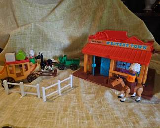 Fisher Price Western Town Set