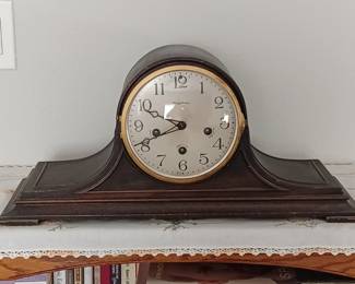 Antique mantel clock.  Chimes every 15 minutes.