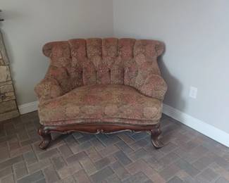 Loveseat.  Bought new at RC Willey'sm