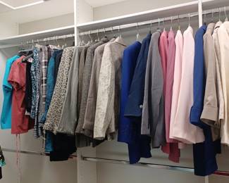 Ladies suits and casual sets.  Size 16 to 18w.