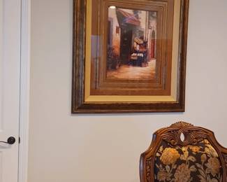 Large decorative picture.  Purchased new from RC Willeys.