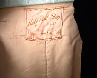 Velvet Jacket Half-Pink Ship Oppenheimer Collins