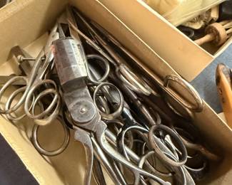 Antique Snuffer & Scissors