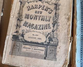 Harpers Magazine 1800's