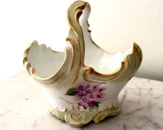 Hand Painted Basket