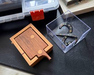 Hand Crated Wooden Box