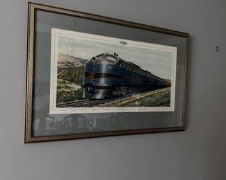 Baltimore & Ohio Railroad Train Framed Print