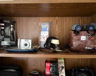 Camera, Binoculars