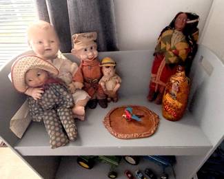 Antique Dolls, Toys