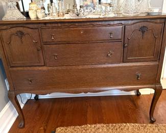 antique sideboard
