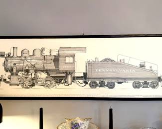 PRR Pennsylvania Railroad Print