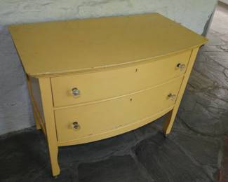 Vintage Dresser with glass knobs