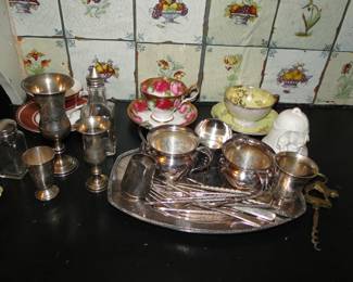 Silver, silver plate