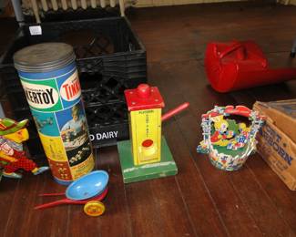 Tinkertoys and other old toys