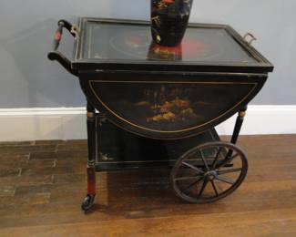 Oriental Tea Cart