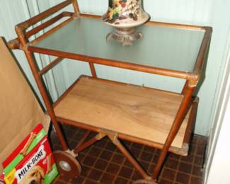 Bamboo Tea Cart