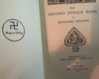Rudyard Kipling antique books
