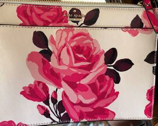 Kate Spade Rose Pink Floral Crossbody Bag (Like new)